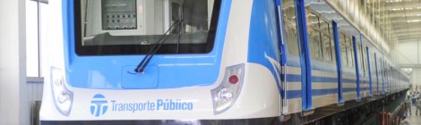 Tren de cercanías de Buenos Aires en periodo de prueba 