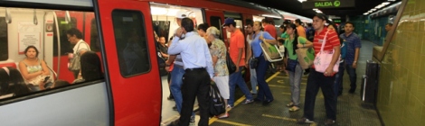 Más de 400 millones de usuarios trasladó Metro de Caracas en el 2014
