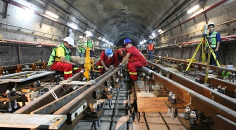Mantenimiento de vía férrea de Metro de Caracas en 2014 permitió renovar 10 mil metros de rieles