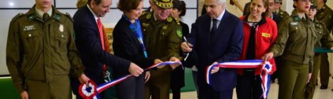 Gobierno de Chile inaugura nueva comisaría exclusiva para red del Metro de Santiago